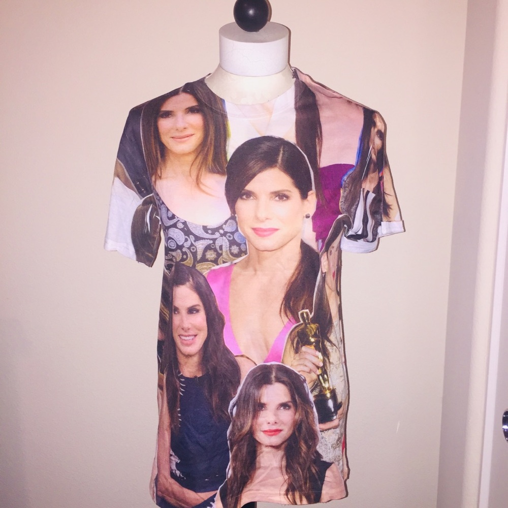 SUBLIWORKS- SANDRA BULLOCK T-SHIRT- S